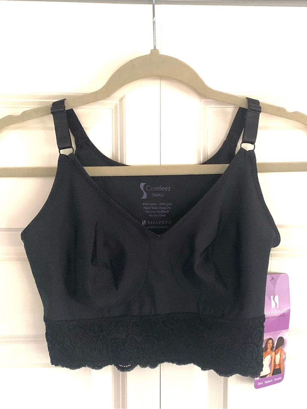 Shapeez Comfeez Short Wirefree Bralette — image 3 of 4